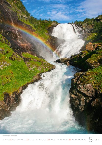 alt="Bildkalender Waterfalls Mai"