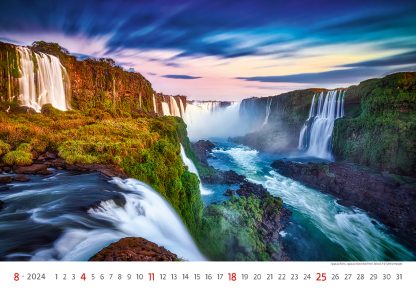alt="Bildkalender National Parks August"