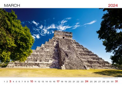 alt="Bildkalender World Wonders März"