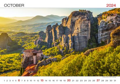 alt="Bildkalender World Wonders Oktober"
