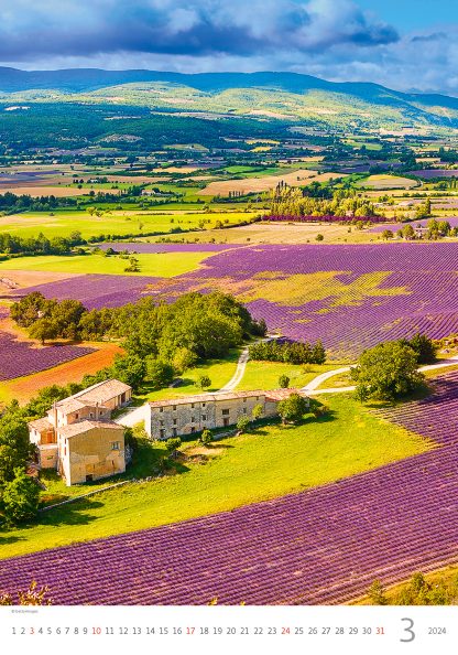 alt="Bildkalender Provence März"