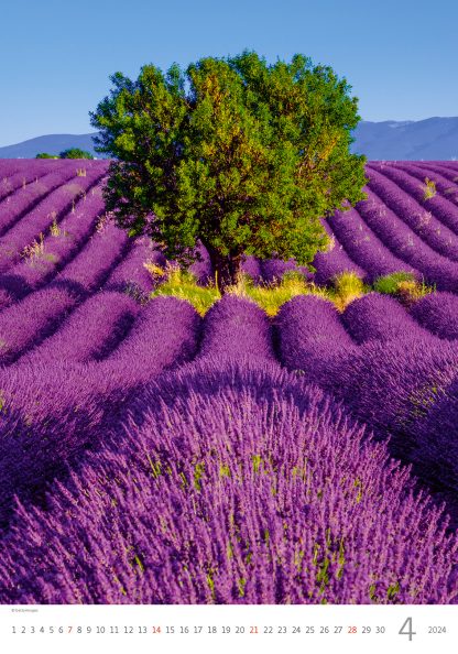 alt="Bildkalender Provence April"