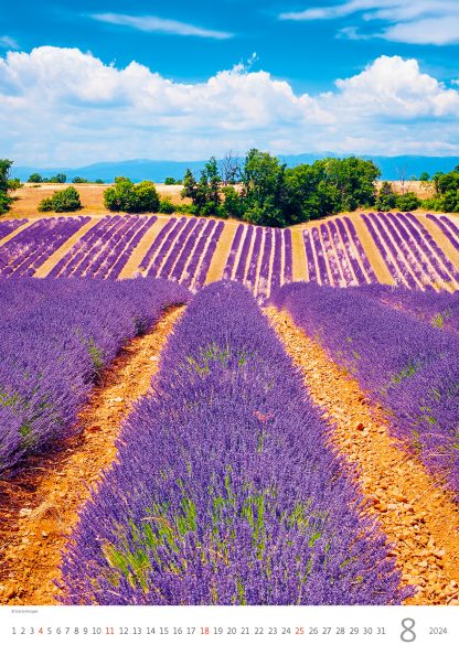 alt="Bildkalender Provence August"