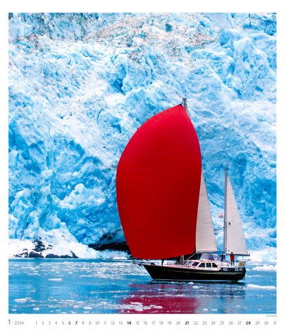 alt="Bildkalender Sailing 2024 Januar"