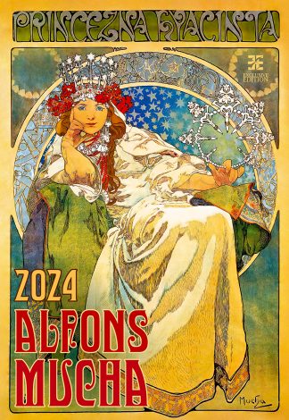 Bildkalender Alfons Mucha 2024 Titelbild