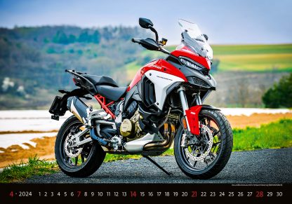 alt="Bildkalender Motorbikes April"