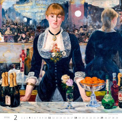 alt="Bildkalender Impressionismus quadratisch Februar"